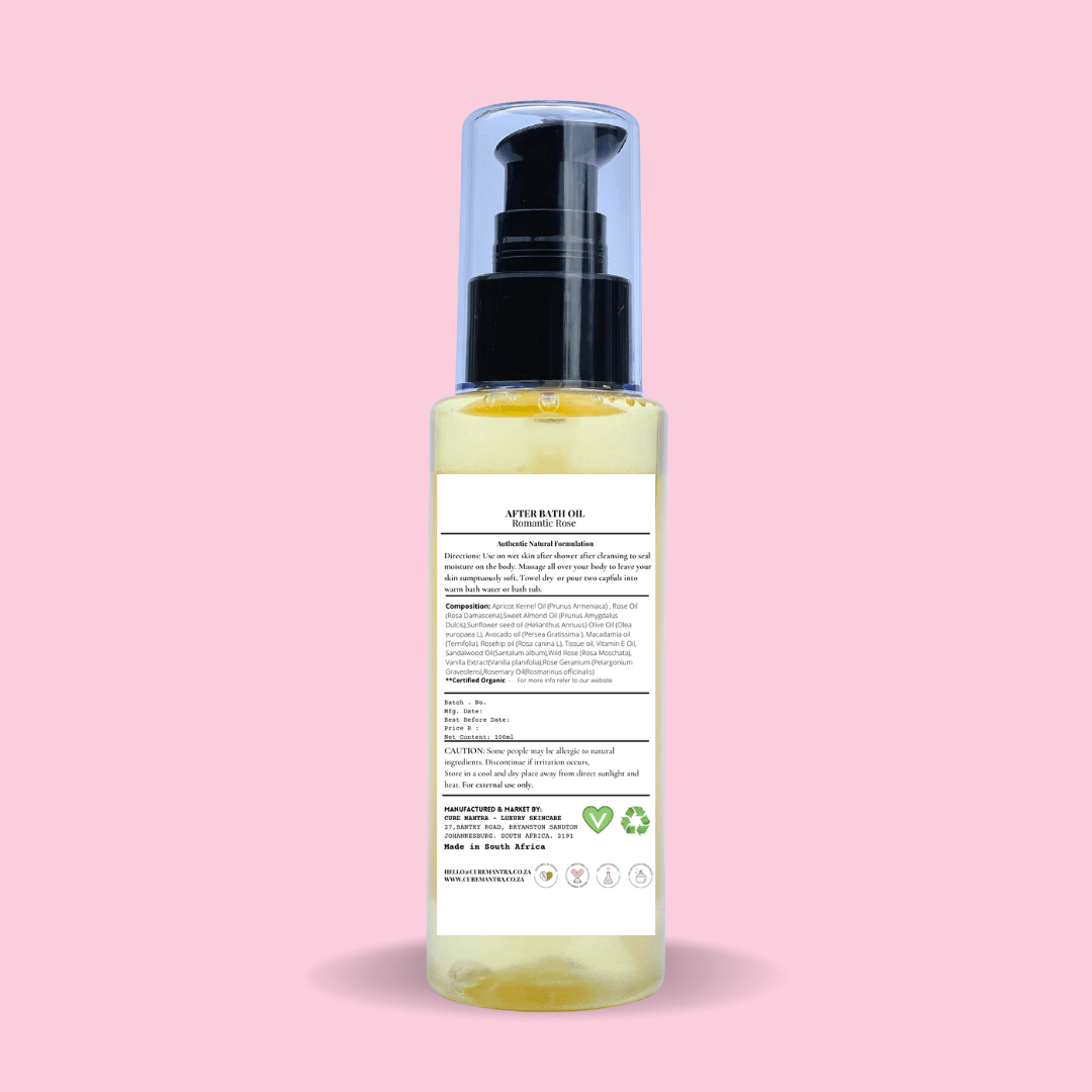 After Bath Shower Oil