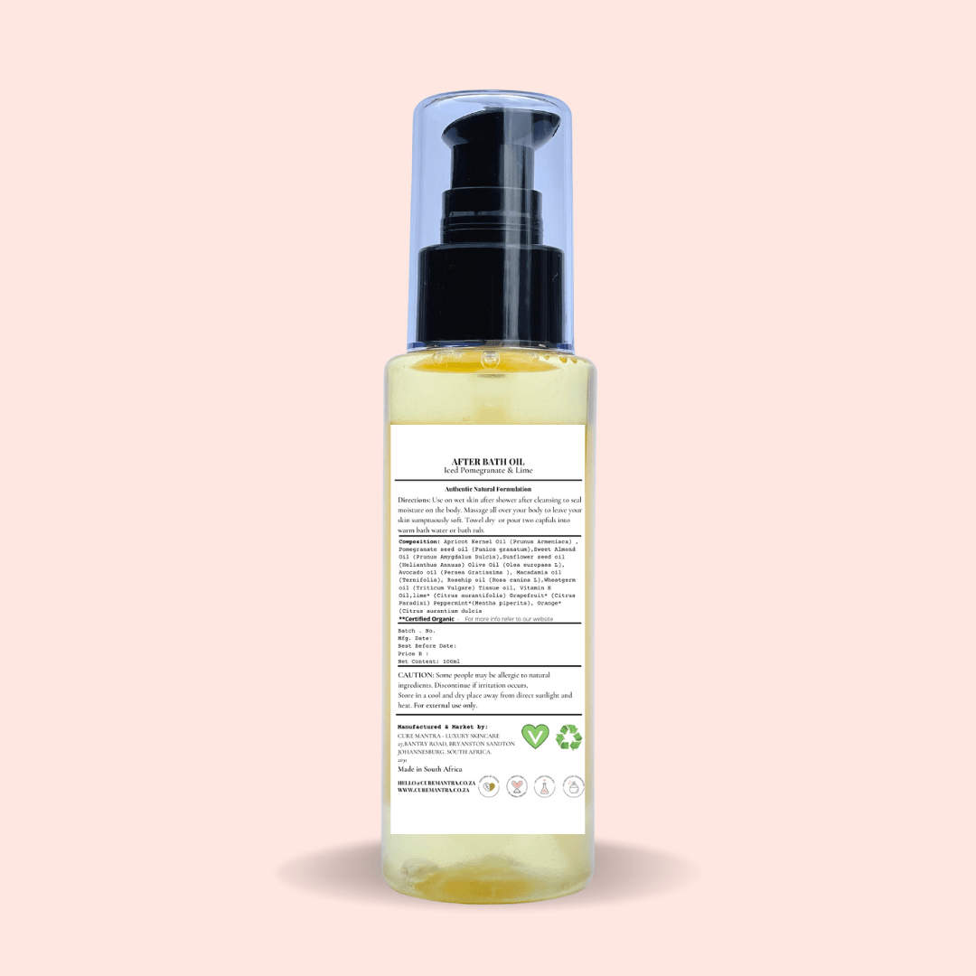After Bath Shower Oil
