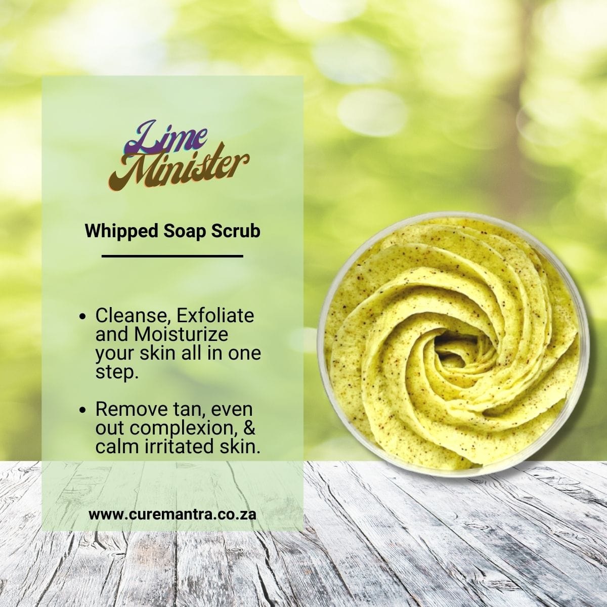 Lime Whipped Sugar Scrub