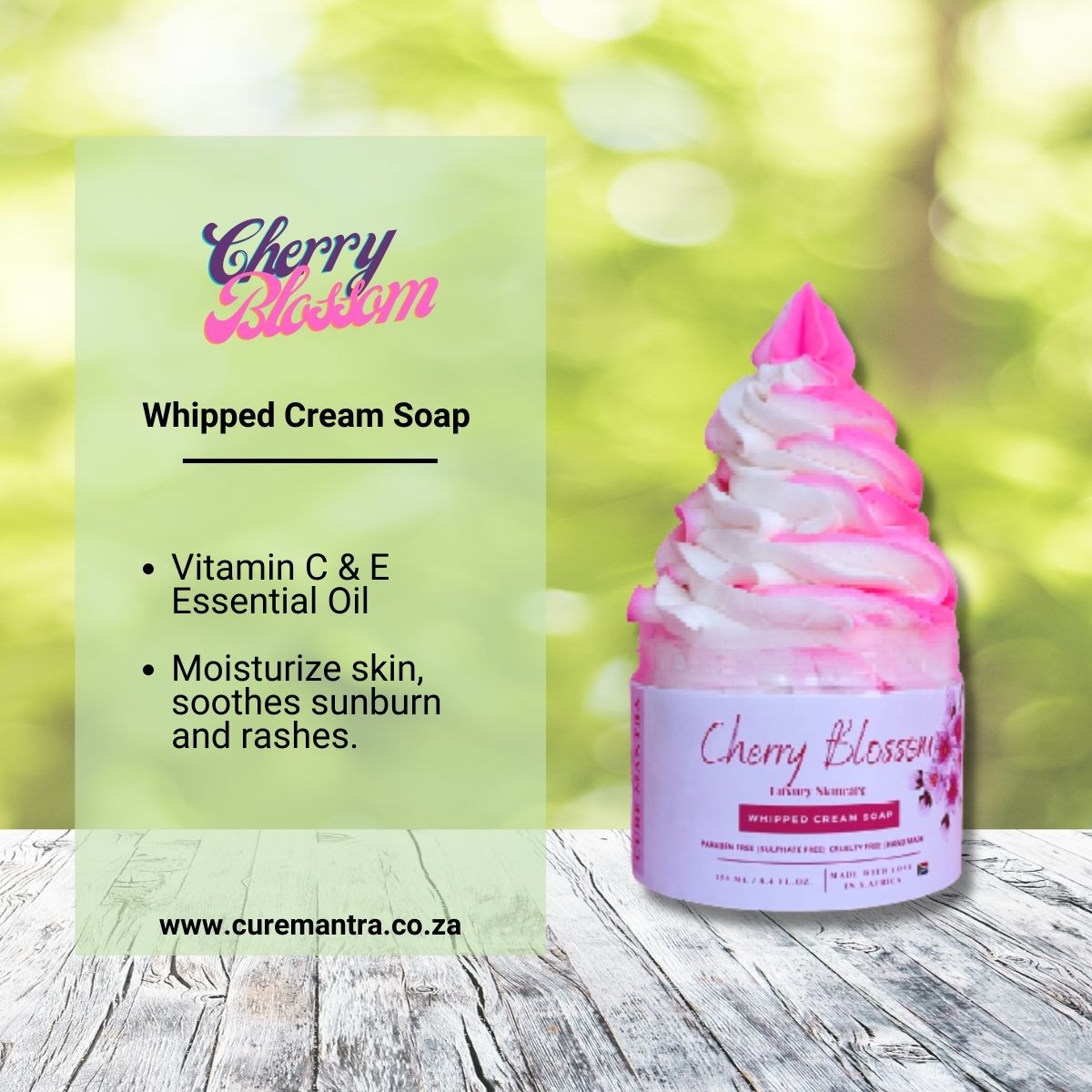 Cherry Blossom Whipped Soap
