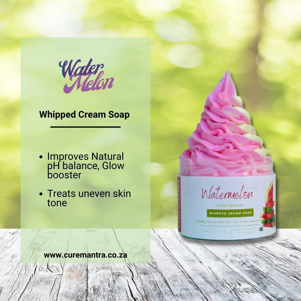 Watermelon Whipped Soap